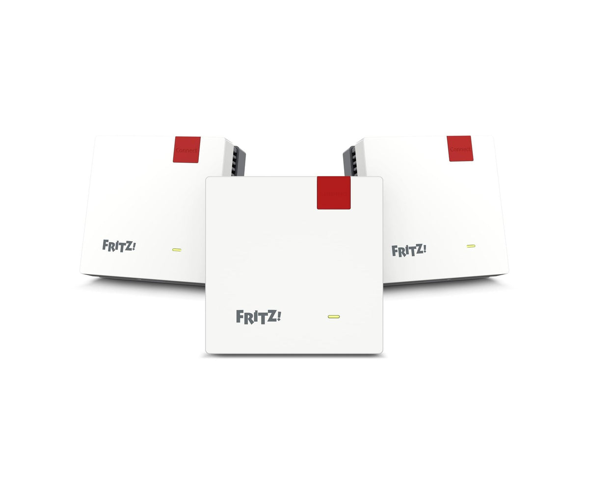 FRITZ!Mesh Set 1700 3er-Set Wi-Fi 7 bis 3.600 MBit/s WLAN-Abdeckung 5-7 Räume Repeater weiß