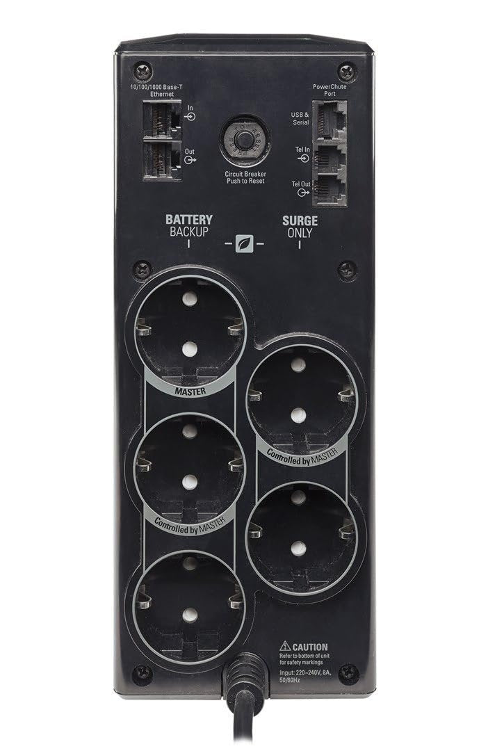 APC Back-UPS PRO BR900G-GR USV 900VA mit 5 Schuko-Ausgängen und 150.000 € Geräteschutz – Bild 2