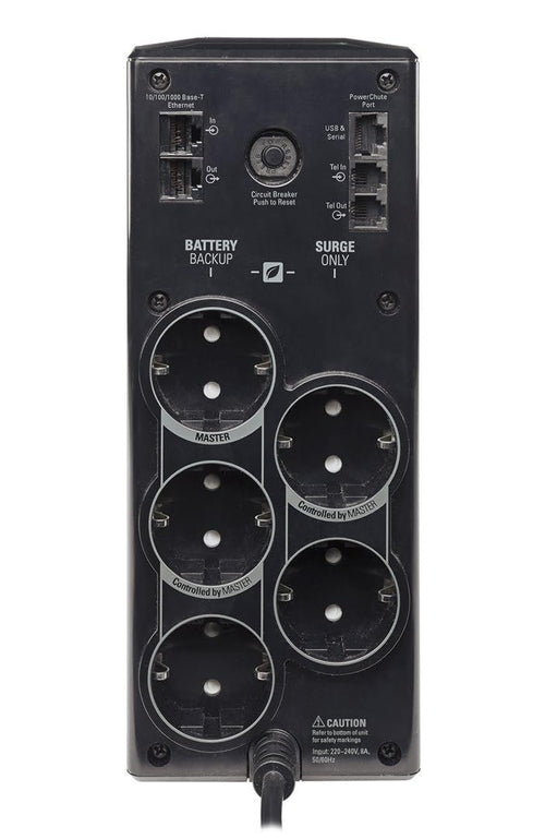 APC Back-UPS PRO BR900G-GR USV 900VA mit 5 Schuko-Ausgängen und 150.000 € Geräteschutz – Bild 2