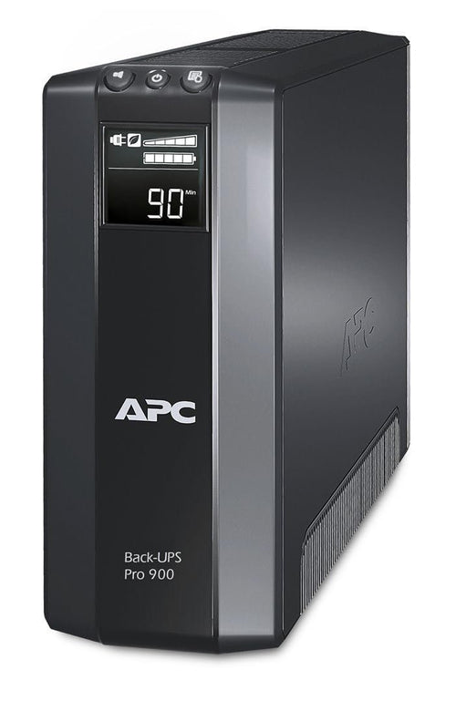 APC Back-UPS PRO BR900G-GR USV 900VA mit 5 Schuko-Ausgängen und 150.000 € Geräteschutz