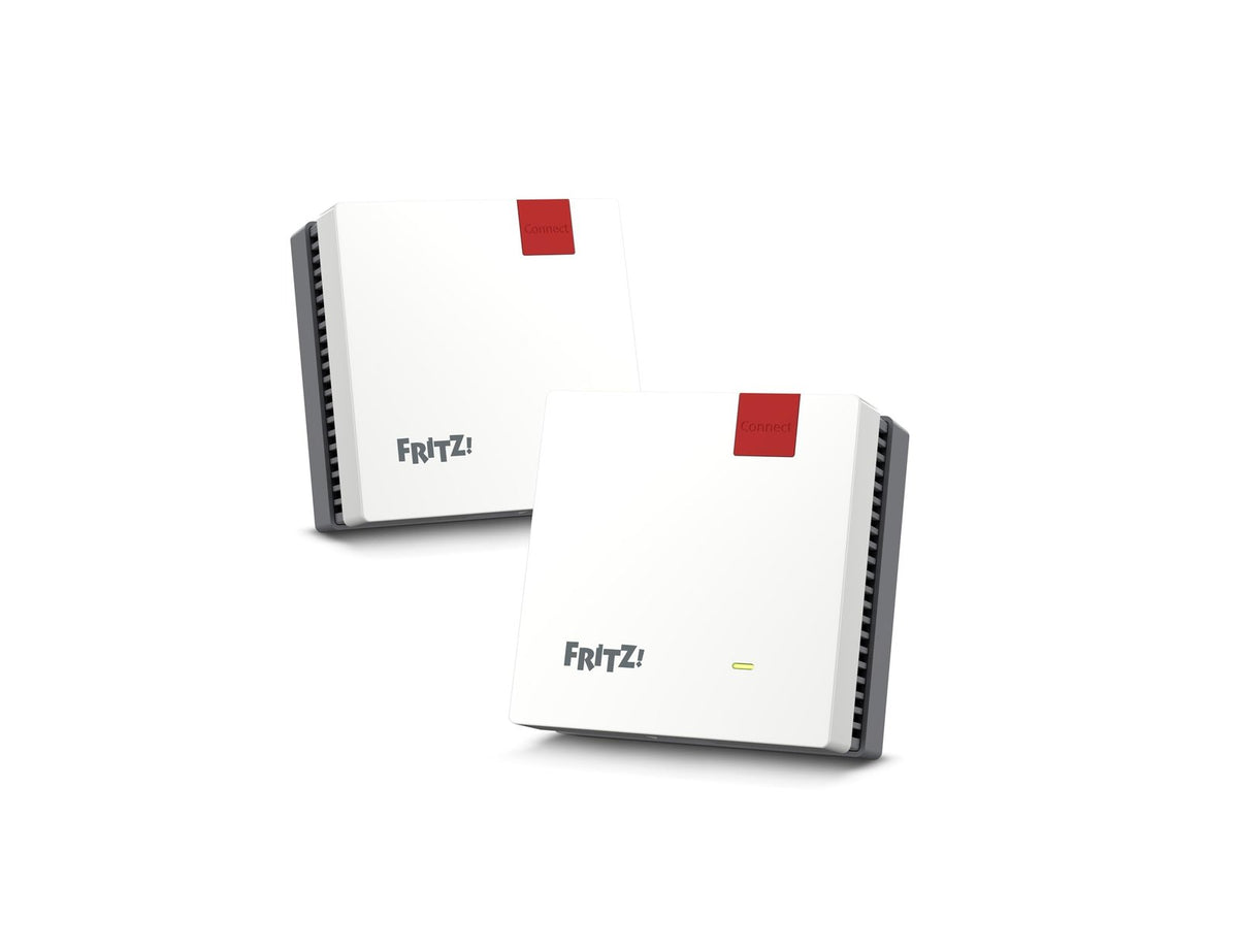FRITZ!Mesh Set 1700 2er-Set Wi-Fi 7 WLAN Repeater 3600 MBit/s für 3-5 Räume