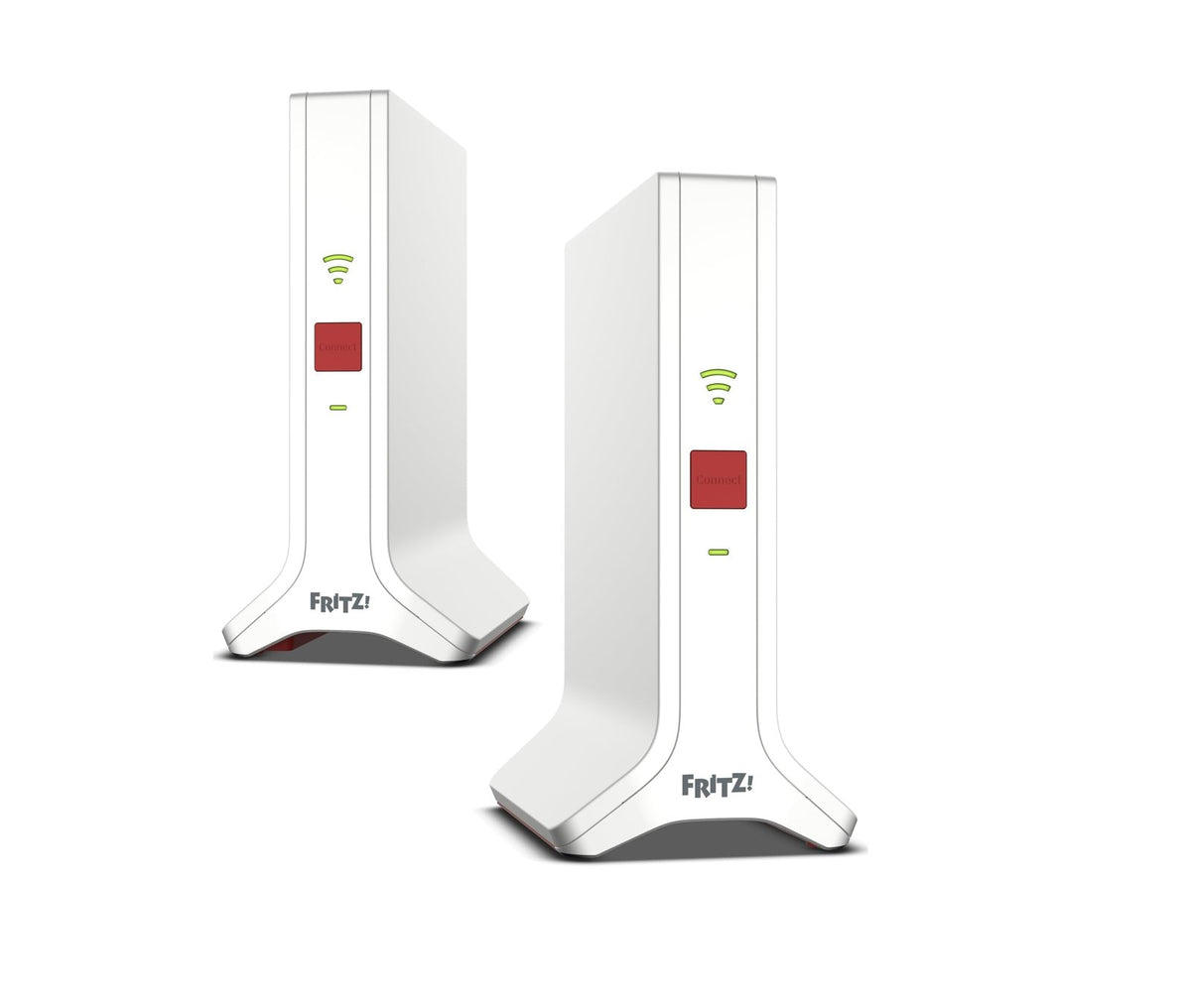 FRITZ!Mesh Set 4200 2er-Set Triband Wi-Fi 6 bis 4.200 MBit/s WLAN für 3-5 Räume Repeater weiß