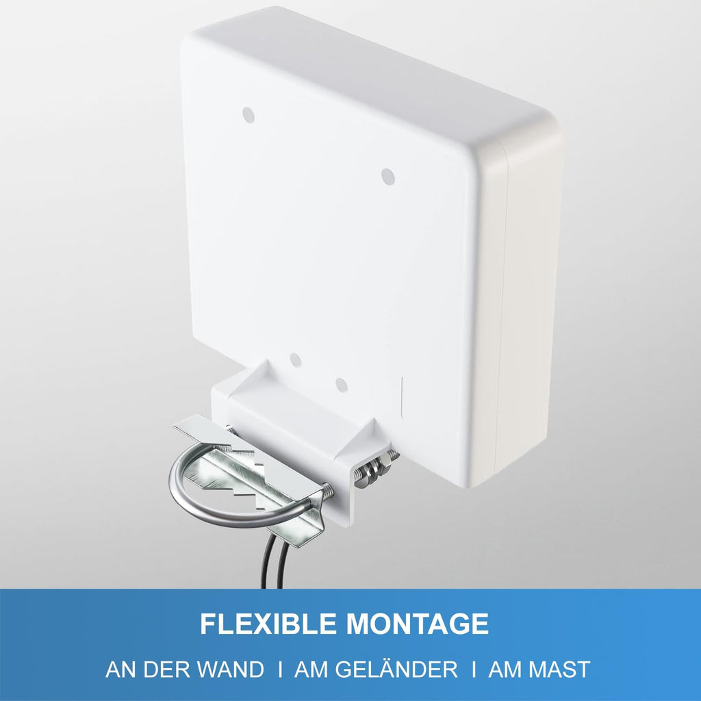 5G LTE MIMO Antenne 2x9dBi Außenantenne 690-3800MHz SMA Wetterfest Outdoor für 4G 5G Router – Bild 6