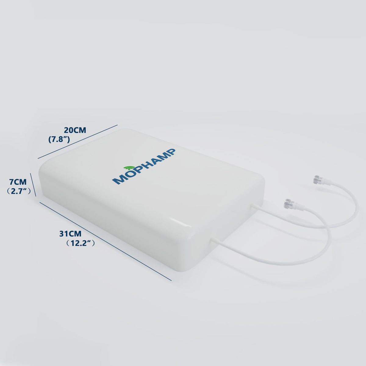 MOPHAMP MIMO LTE Antenne 4G 5G Außenantenne 698-3800MHz Dual-Polarisation 2x10m Kabel Router-kompatibel – Bild 5