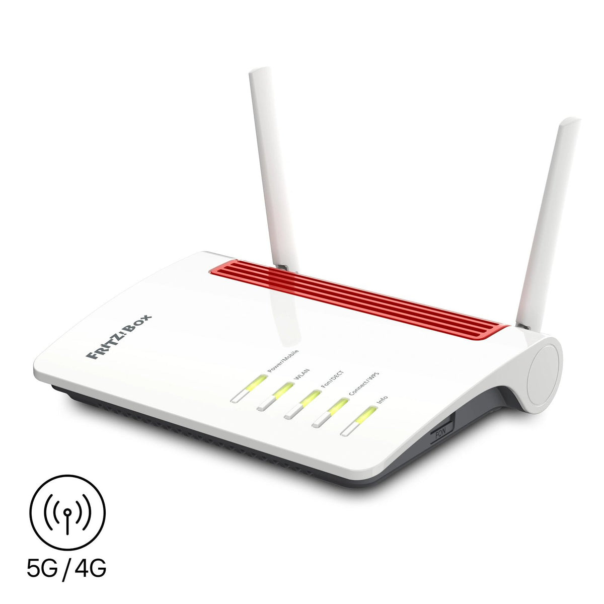 FRITZ!Box 6850 5G Router – 5G/LTE bis 1.300 MBit/s, WLAN AC+N, 4x Gigabit-LAN, DECT, USB 3.0 – Bild 4