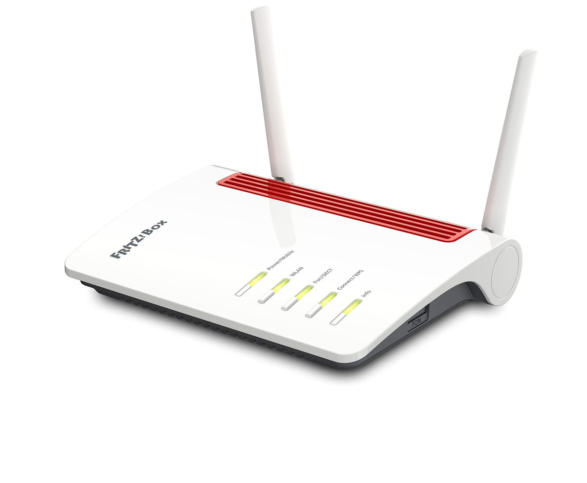 FRITZ!Box 6850 LTE Router – 4G Modem 150 MBit/s, Dual-WLAN AC+N, 4x Gigabit-LAN, USB 3.0