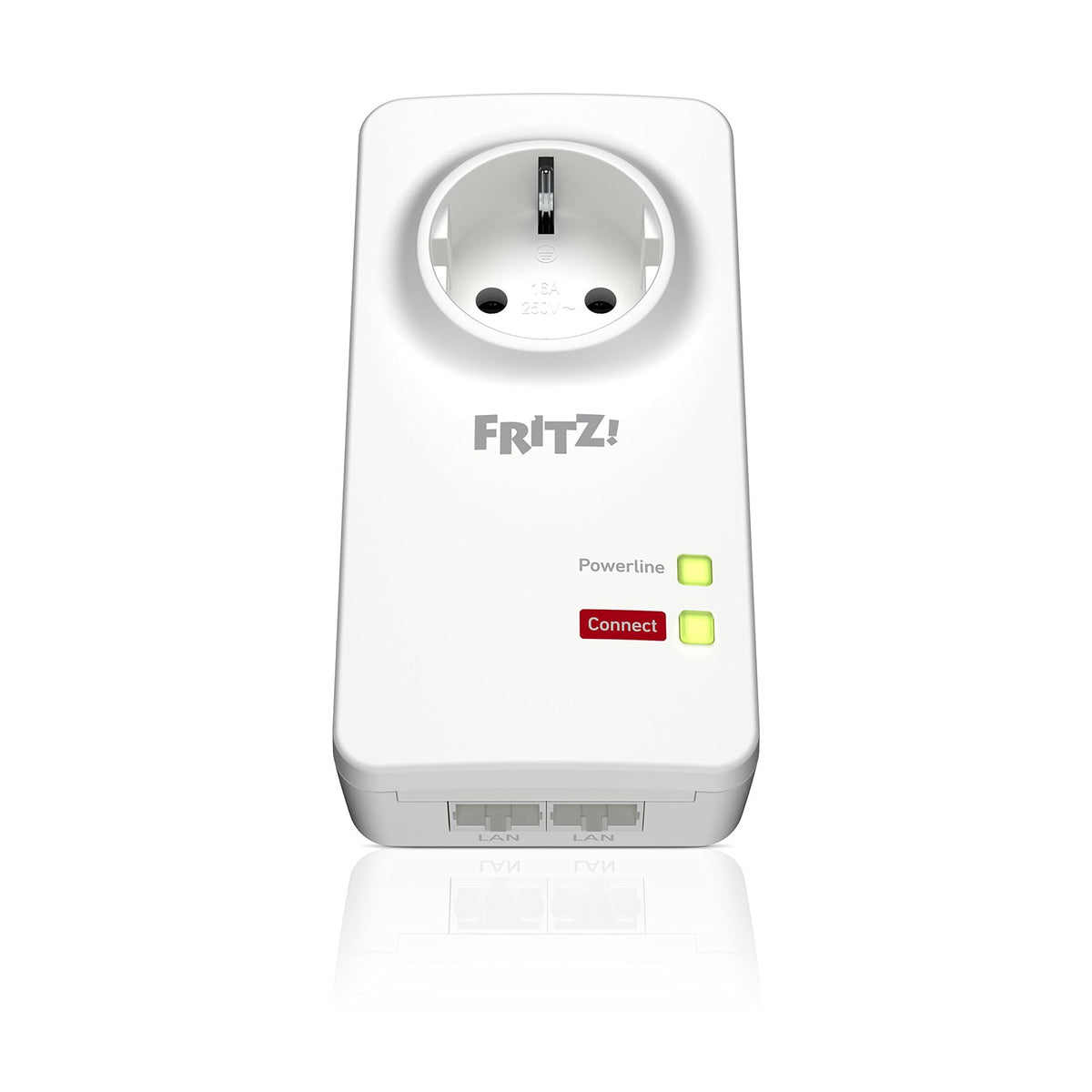 FRITZ!Powerline 1220 Set mit 1.200 MBit/s und 2x Gigabit-LAN je Adapter – Netzwerk über Stromleitung – Bild 2