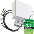 5G LTE MIMO Antenne 2x9dBi Außenantenne 690-3800MHz SMA Wetterfest Outdoor für 4G 5G Router