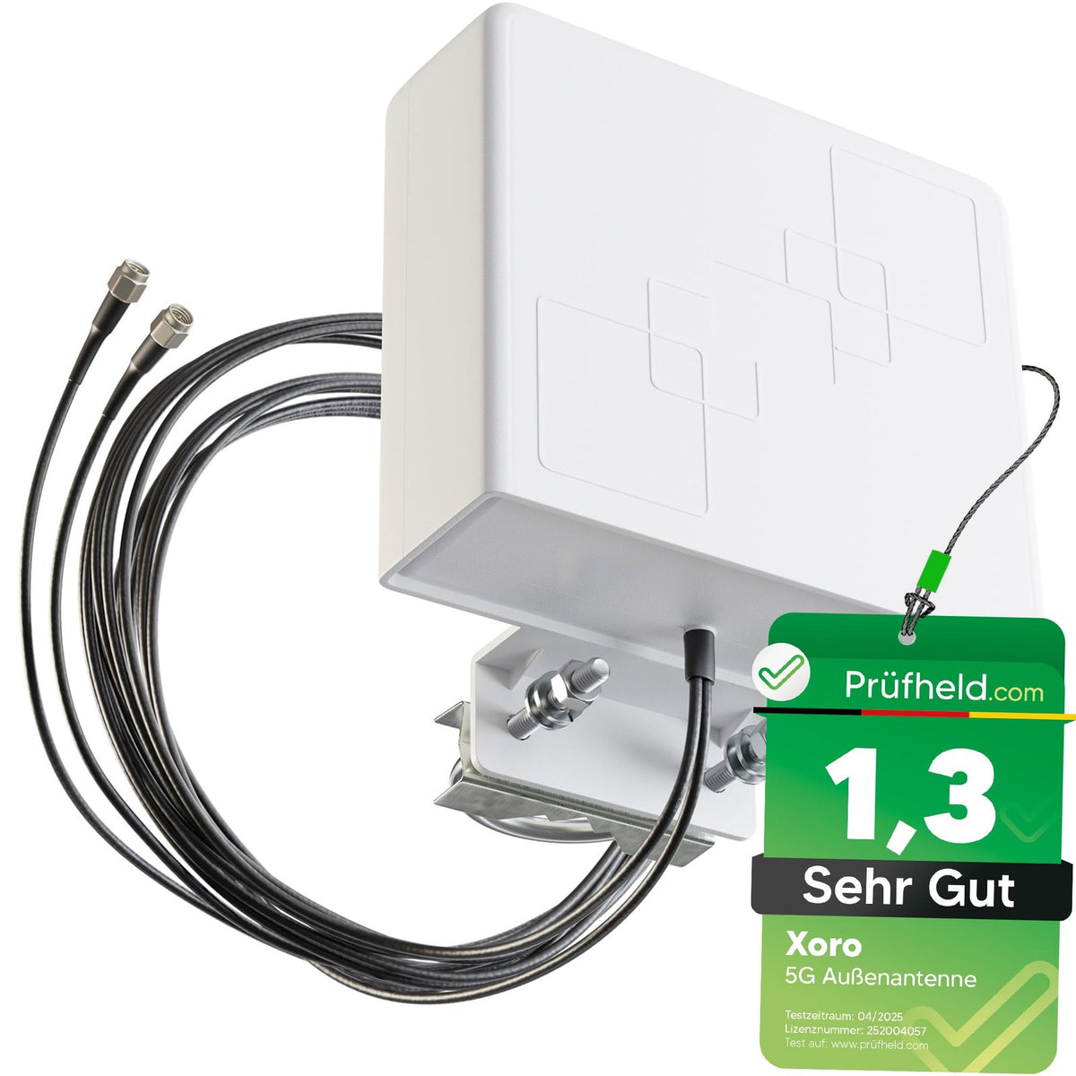 5G LTE MIMO Antenne 2x9dBi Außenantenne 690-3800MHz SMA Wetterfest Outdoor für 4G 5G Router