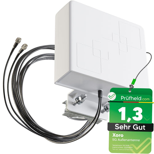 5G LTE MIMO Antenne 2x9dBi Außenantenne 690-3800MHz SMA Wetterfest Outdoor für 4G 5G Router