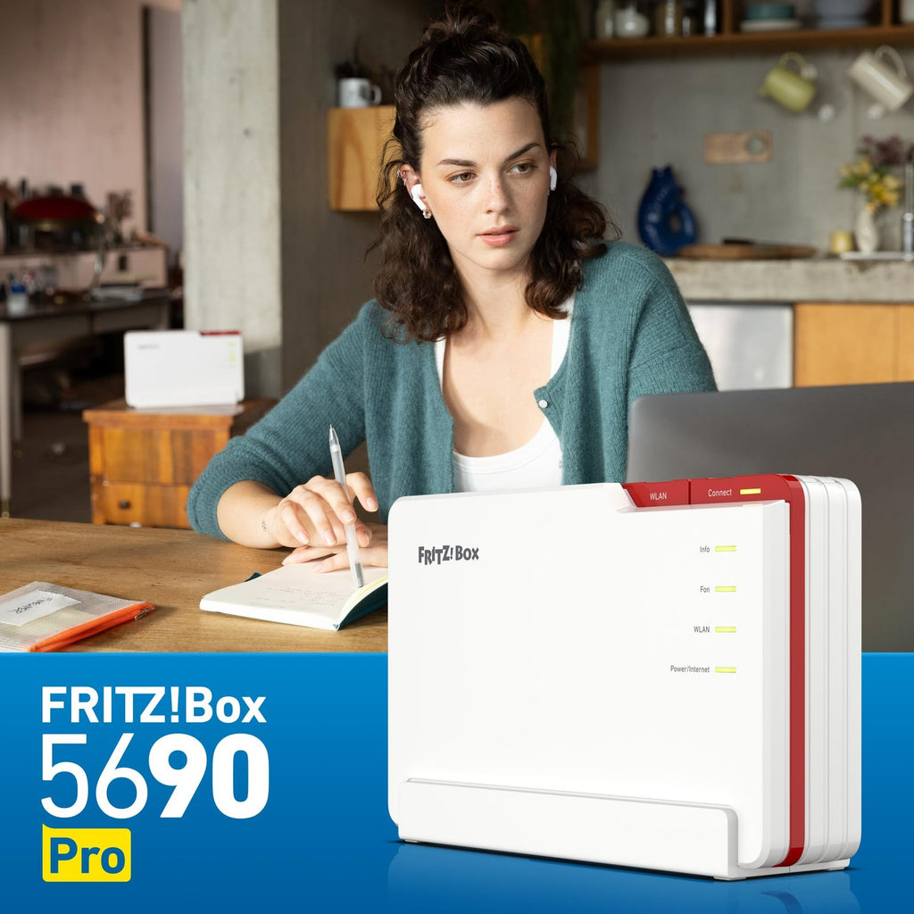 FRITZ!Box 5690 Pro Wi-Fi 7 Router für Glasfaser & DSL – Triband bis 18,5 GBit/s, WLAN Mesh, Smart Home – Bild 11