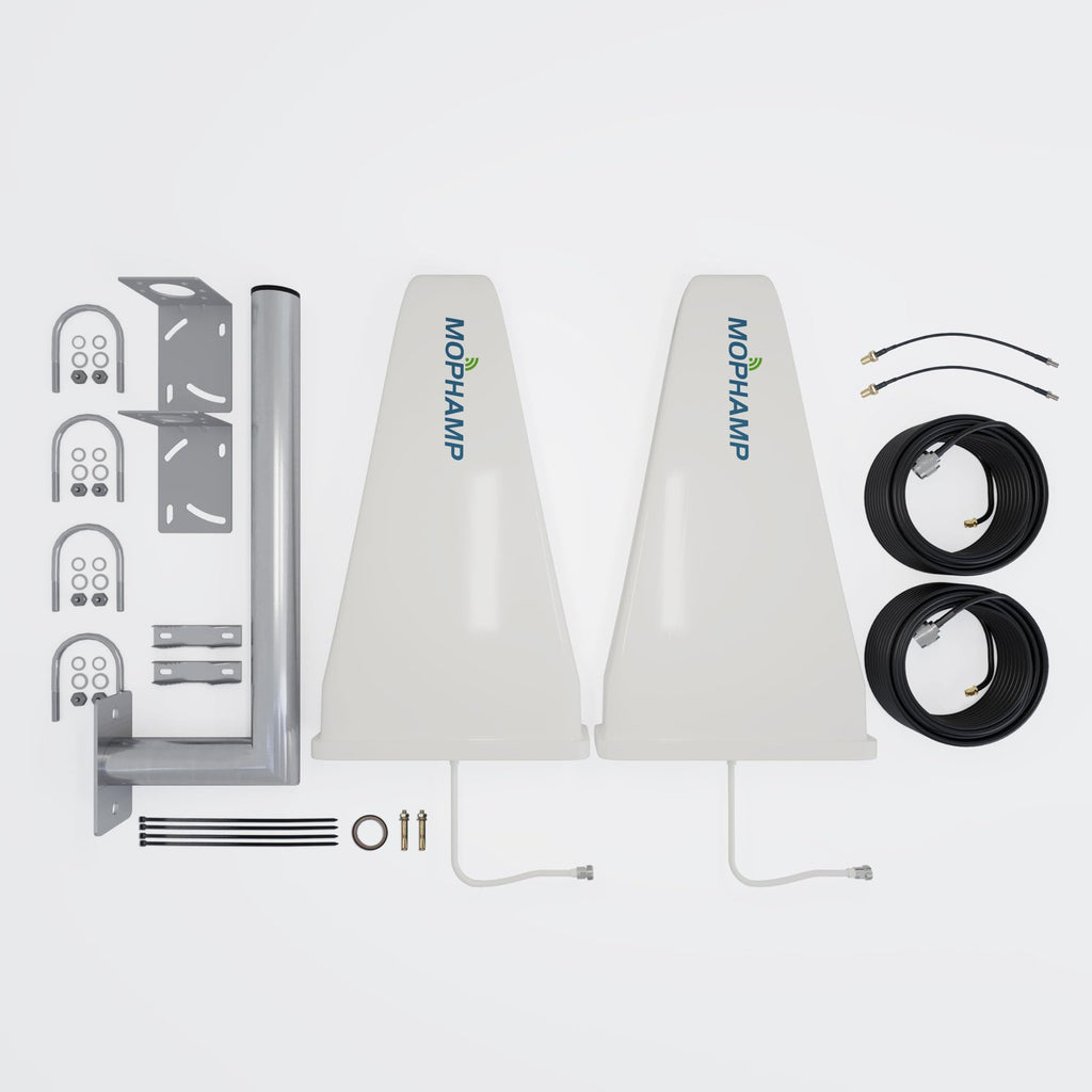 4G 5G MIMO Antenne 15dBi LTE Richtantenne 698-3800MHz SMA/TS9 Outdoor Verstärker für Router – Bild 12